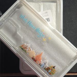Clear Phone Case with Colorful Design